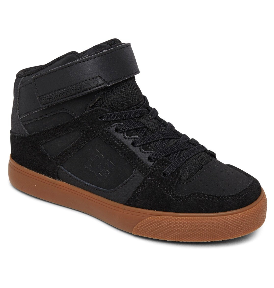 Kids' Pure High Elastic Lace High-Top Shoes - Image 2
