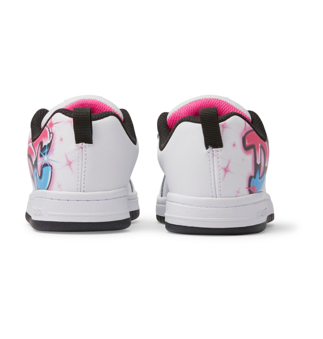 Kids' Graffiti Print Court Graffik Shoes - Image 6